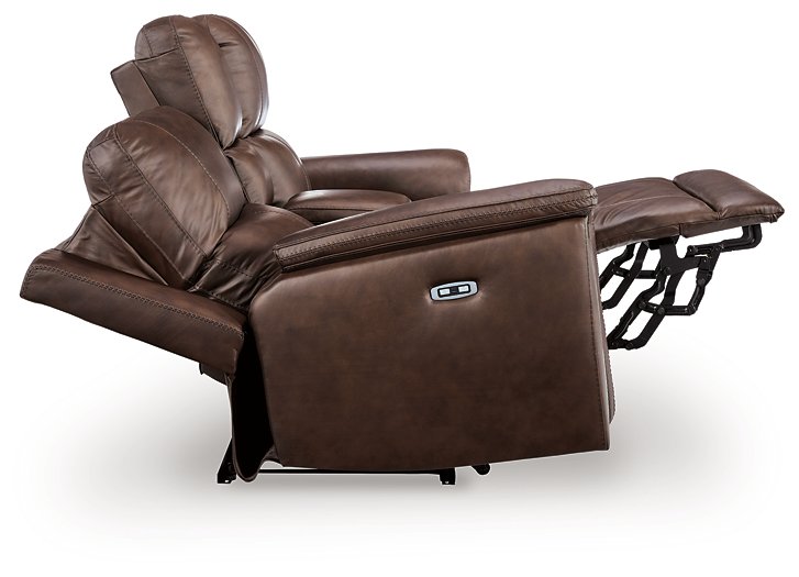 Bleckley Power Reclining Loveseat with Console - Furniture Warehouse Direct (Victoria, TX)