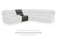 5Z - Pittson Power Reclining Sectional - Furniture Warehouse Direct (Victoria, TX)