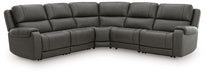 5Z - Pittson Power Reclining Sectional - Furniture Warehouse Direct (Victoria, TX)