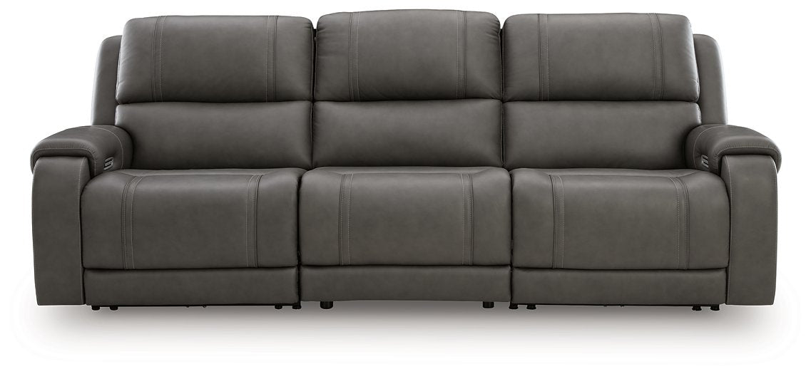 5Z - Pittson Power Sectional Reclining Sofa - Furniture Warehouse Direct (Victoria, TX)