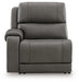 5Z - Pittson Power Reclining Sectional Loveseat with Console - Furniture Warehouse Direct (Victoria, TX)