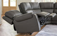 5Z - Pittson Power Reclining Sectional - Furniture Warehouse Direct (Victoria, TX)