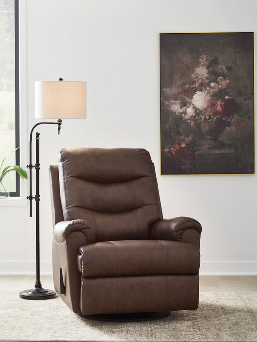 Flynwood Swivel Glider Recliner - Furniture Warehouse Direct (Victoria, TX)