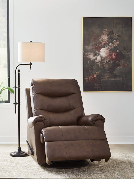 Flynwood Swivel Glider Recliner - Furniture Warehouse Direct (Victoria, TX)