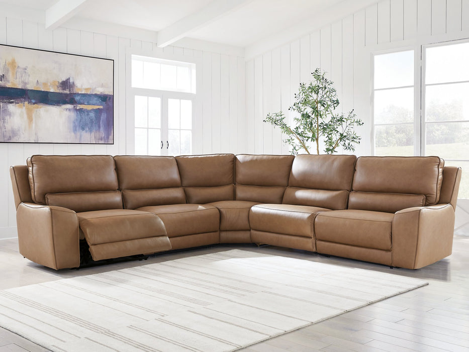 DeepWakes Power Reclining Sectional - Furniture Warehouse Direct (Victoria, TX)