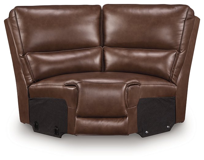 DeepWakes Power Reclining Sectional with Chaise - Furniture Warehouse Direct (Victoria, TX)