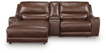 DeepWakes Power Reclining Sectional with Chaise - Furniture Warehouse Direct (Victoria, TX)