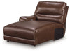 DeepWakes Power Reclining Sectional with Chaise - Furniture Warehouse Direct (Victoria, TX)