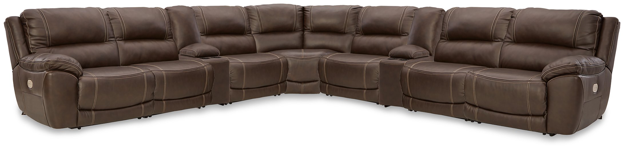 Dunleith Power Reclining Sectional - Furniture Warehouse Direct (Victoria, TX)