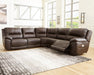 Dunleith Power Reclining Sectional - Furniture Warehouse Direct (Victoria, TX)