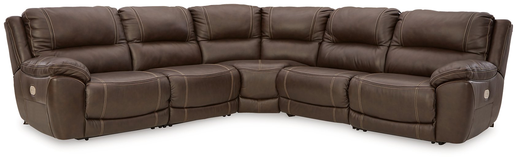 Dunleith Power Reclining Sectional - Furniture Warehouse Direct (Victoria, TX)