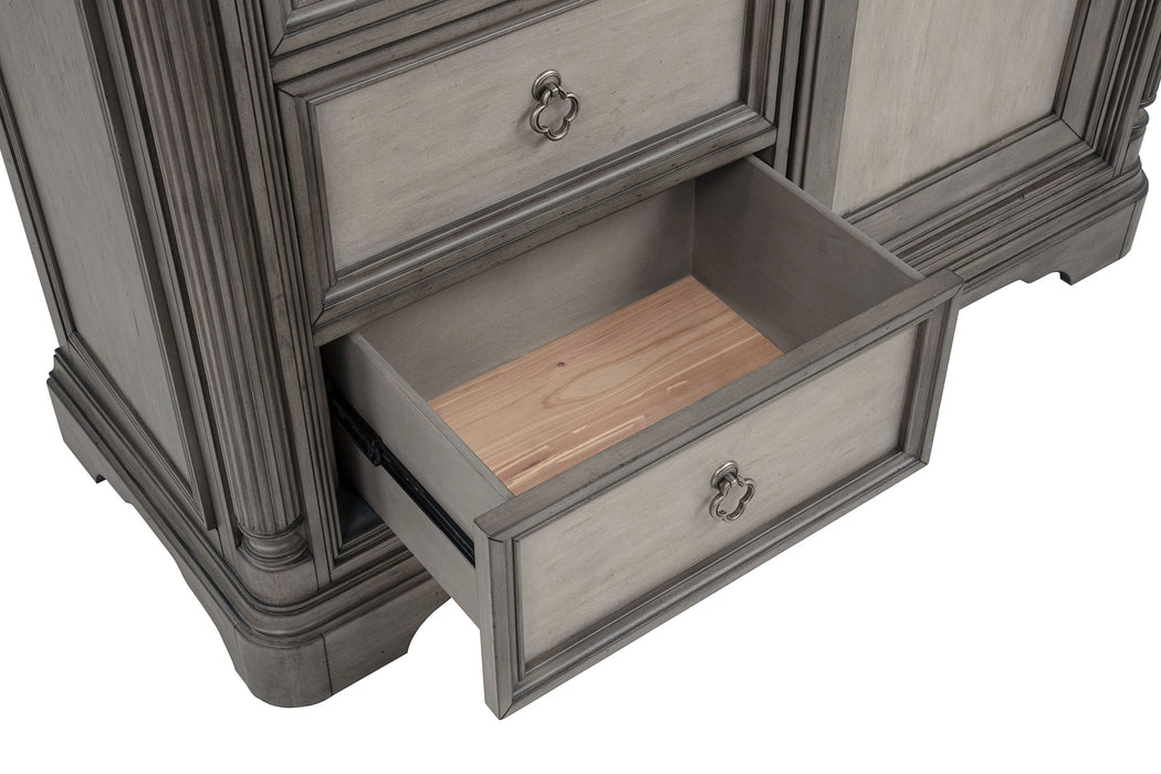 Cresswell 4-drawer Door Chest