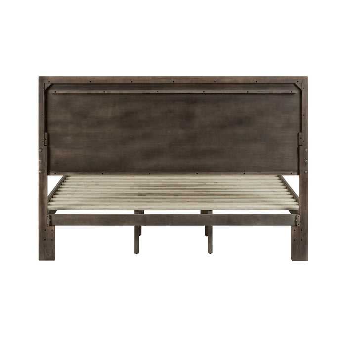 Century Modern Queen Platform Bed image