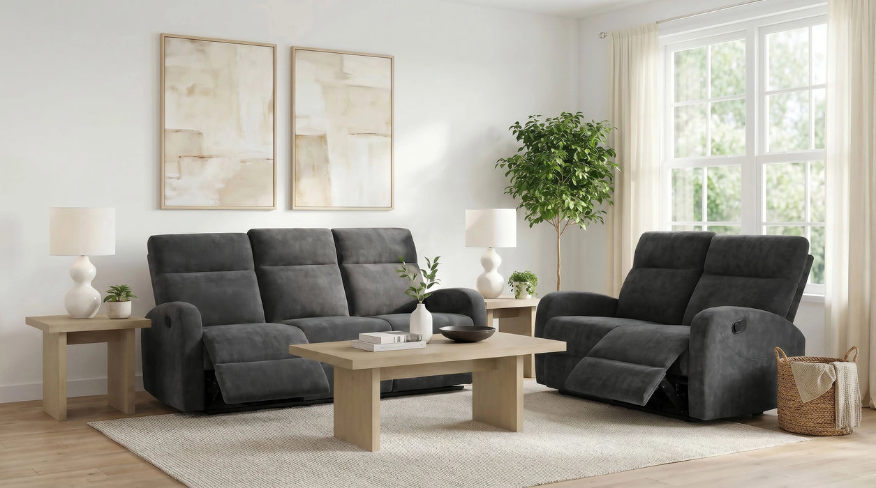Hamilton Manual Reclining Sofa Set