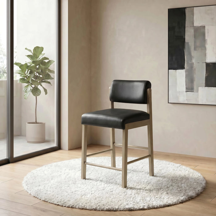Kehoe Faux Leather Counter Height Dining Chair