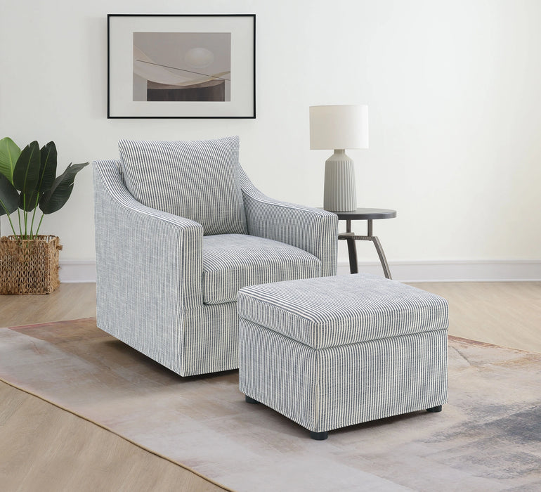 Winter Swivel Accent Chair