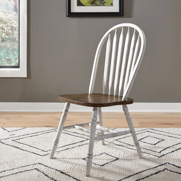 Carolina Crossing Windsor Side Chair- White image
