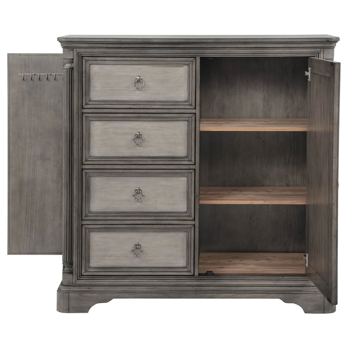 Cresswell 4-drawer Door Chest