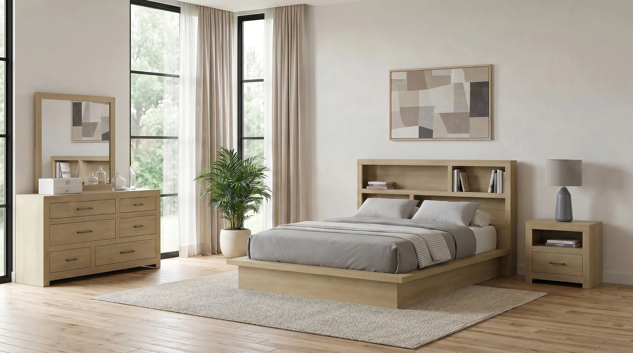 Hendricks Bedroom Set with Bookcase Bed