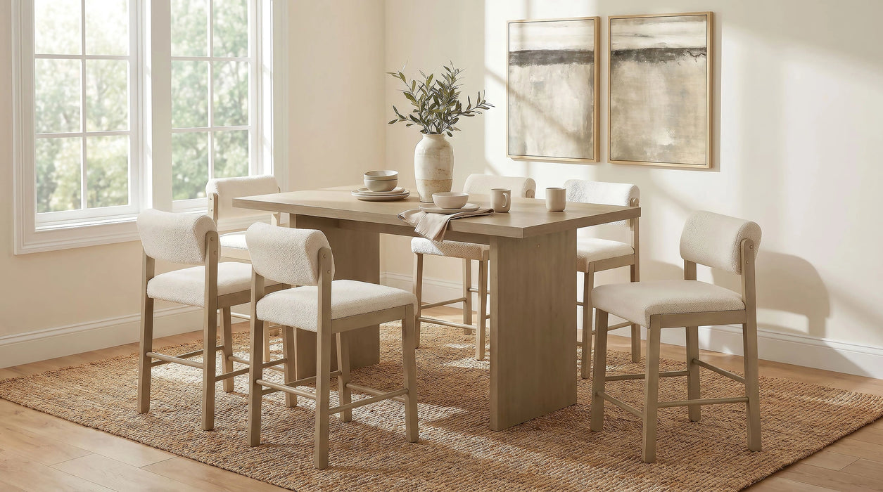 Kehoe Fabric Counter Height Dining Chair