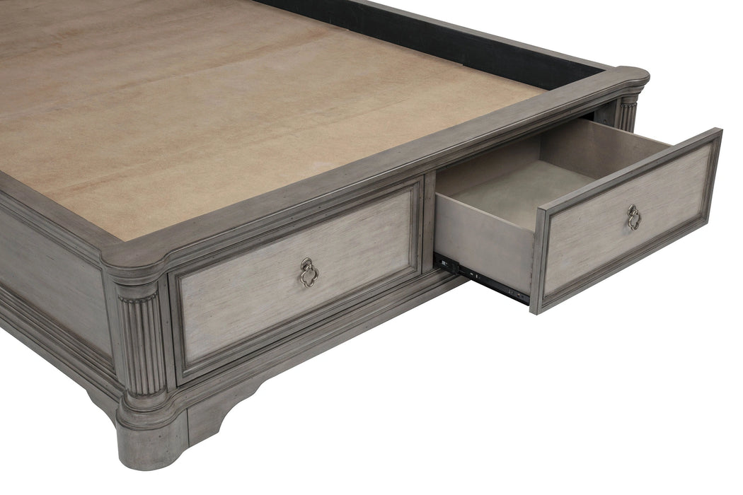 Cresswell Upholstered Storage Platform Bed