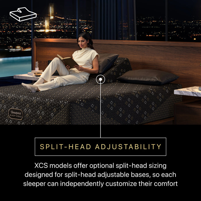 Beautyrest Black Hybrid Series Four XCS 15" Medium Mattress