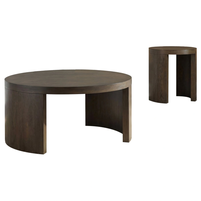 Sweeney Round Coffee Table Set