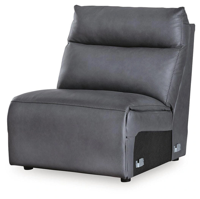 ModZ Power Reclining Sectional with Audio Consoles