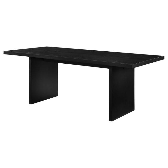 Decker Rectangular Wood Dining Table